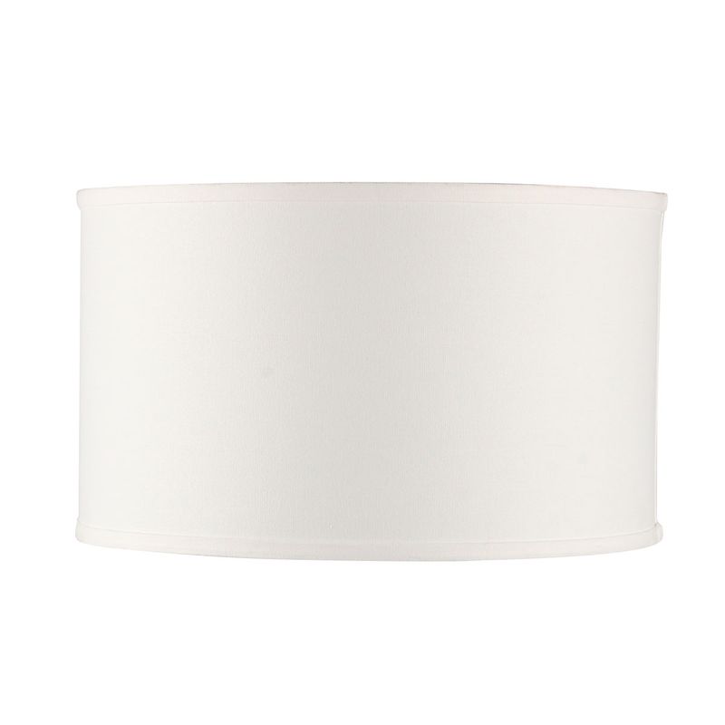 Left Bank Drum Shade - White