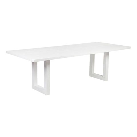 Leeton Dining Table - 2.4m White