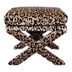 Safari Upholstery Swatch - Leopard Chenille