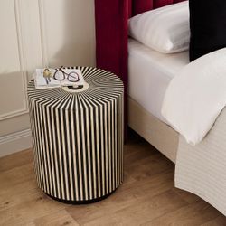 Makayla Side Table - Black