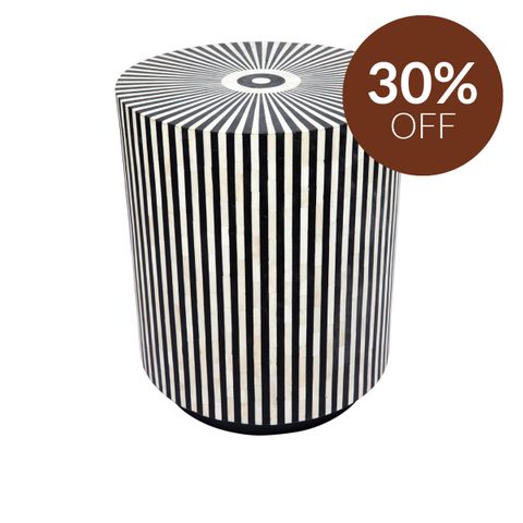 Makayla Side Table - Black