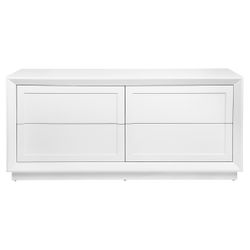 Balmain 4 Drawer Chest - White