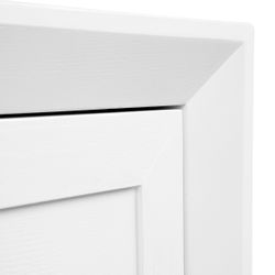 Balmain 4 Drawer Chest - White