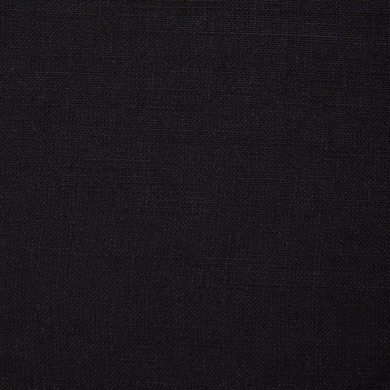 Classic Upholstery Swatch - Black Linen