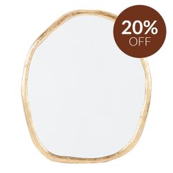Tasman Wall Mirror - Gold Leaf