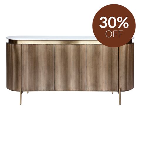 Demarco Buffet - Antique Gold