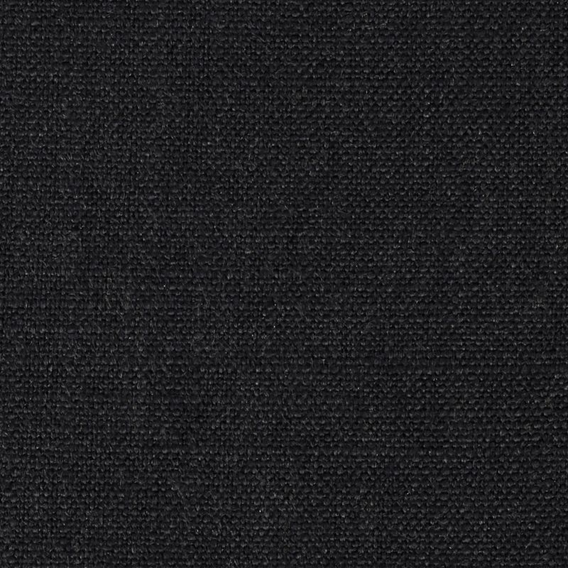 Dynasty Upholstery Swatch - Black Linen