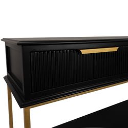 Aimee Console Table - Small Black