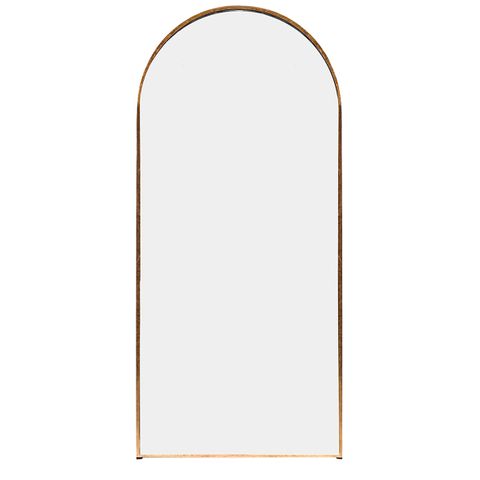 Archibald Floor Mirror - Gold Leaf