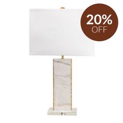 Benicia Marble Table Lamp