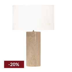 Pisano Travertine Table Lamp