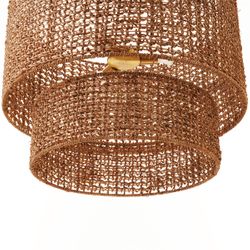 Navarre Rattan Pendant