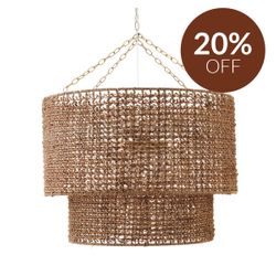 Navarre Rattan Pendant