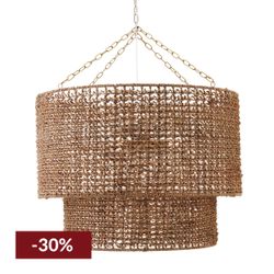 Navarre Rattan Pendant