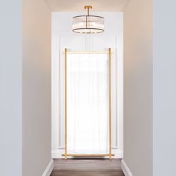 Farrah Flush Mount - Brass