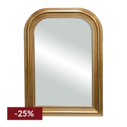 Clementine Wall Mirror - Gold Leaf