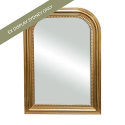 Clementine 78x110cm Wall Mirror - Gold Leaf - OUTLET NSW