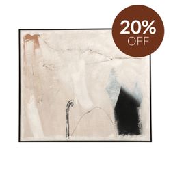 Tonal Retreat Oil On Canvas Painting - Medium
