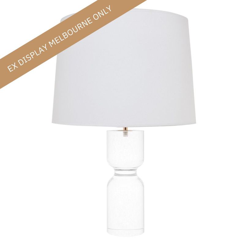 Eli Crystal Table Lamp - OUTLET VIC