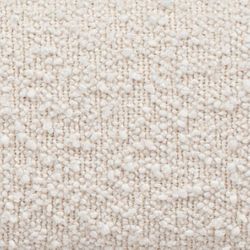 Pebble Upholstery Swatch - White Boucle