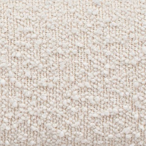 Pebble Upholstery Swatch - White Boucle