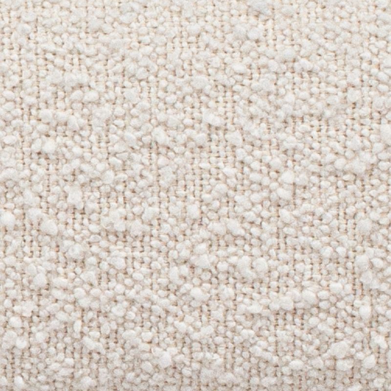 Pebble Upholstery Swatch - White Boucle