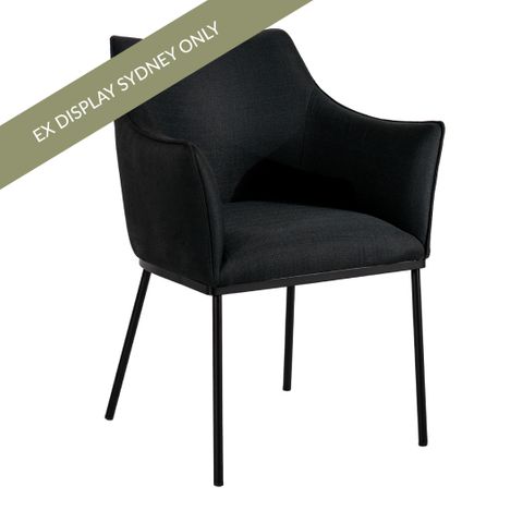 Alpha Dining Chair - Black