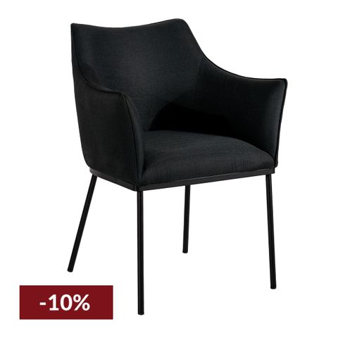 Alpha Dining Chair - Black