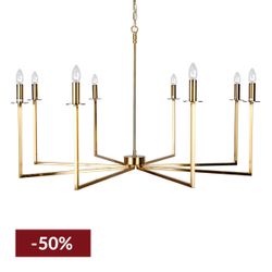 Cohen Chandelier - Brass