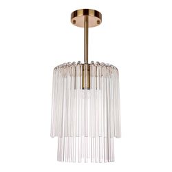 Zara Pendant - Petite Brass