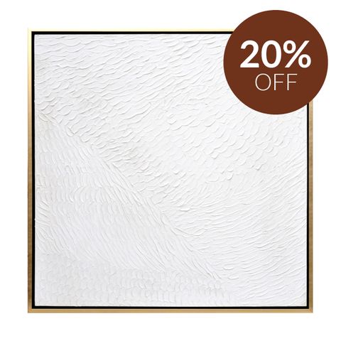 Snow White Canvas Painting - Medium