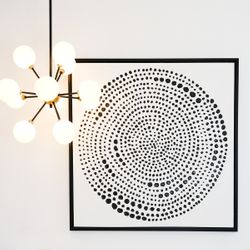Trance Canvas Painting - Medium