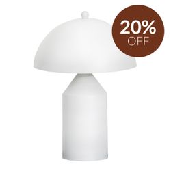 Lucas Table Lamp - White