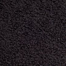 Sherpa Upholstery Swatch - Black