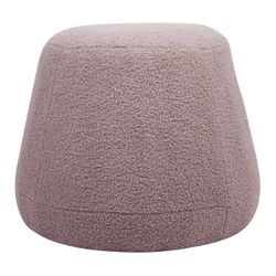 Sherpa Upholstery Swatch - Lilac Grey