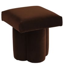 Ace Stool - Dark Chocolate Velvet