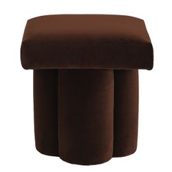 Ace Stool - Dark Chocolate Velvet