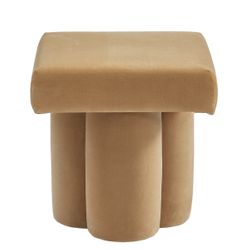 Ace Stool - Ochre Velvet