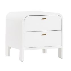 Chisholm Bedside Table - White