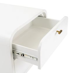 Chisholm Bedside Table - White