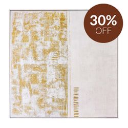 Golden Mist Oil On Canvas Painting