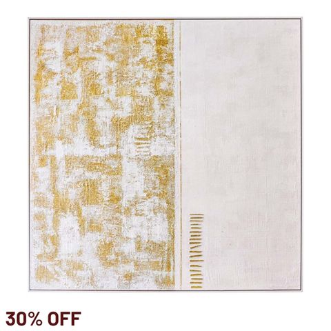 Golden Mist Oil On Canvas Painting