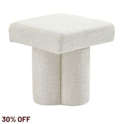 Ace Stool - Natural Linen