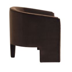 Kylie Arm Chair - Dark Chocolate Velvet