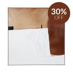 Ochre Dream Oil On Canvas Painting - Large