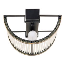 Hayworth Wall Sconce - Antique Black