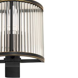 Hayworth Wall Sconce - Antique Black