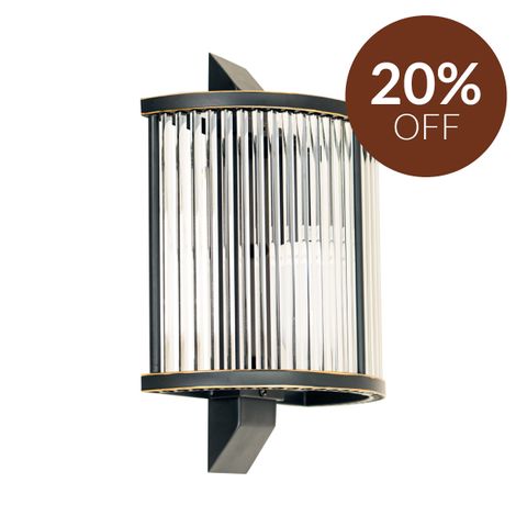 Hayworth Wall Sconce - Antique Black