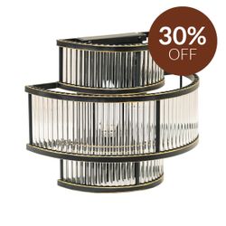 Fontaine Wall Sconce - Antique Black