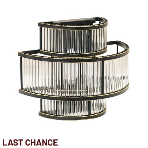 Fontaine Wall Sconce - Antique Black